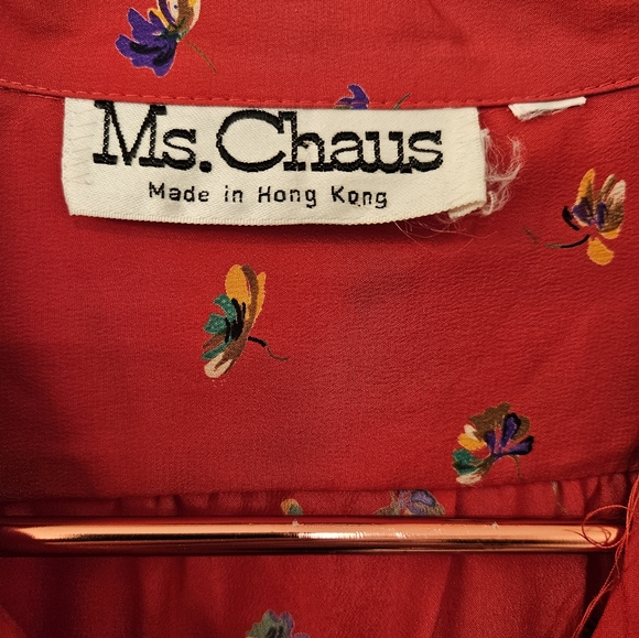 EUC - Vintage "Ms. Chaus" Dress - M - see measurements. - Picture 6 of 11